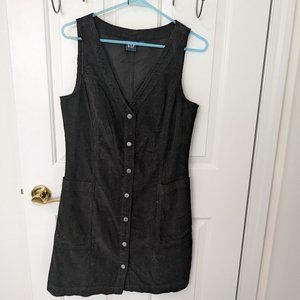 NWOT Gap Corduroy Button front Mini Dress 8